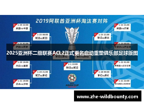 2025亚洲杯二级联赛ACL2正式更名启动重塑俱乐部足球版图 2025亚洲杯二级联赛ACL2正式更名启动重塑俱乐部足球版图